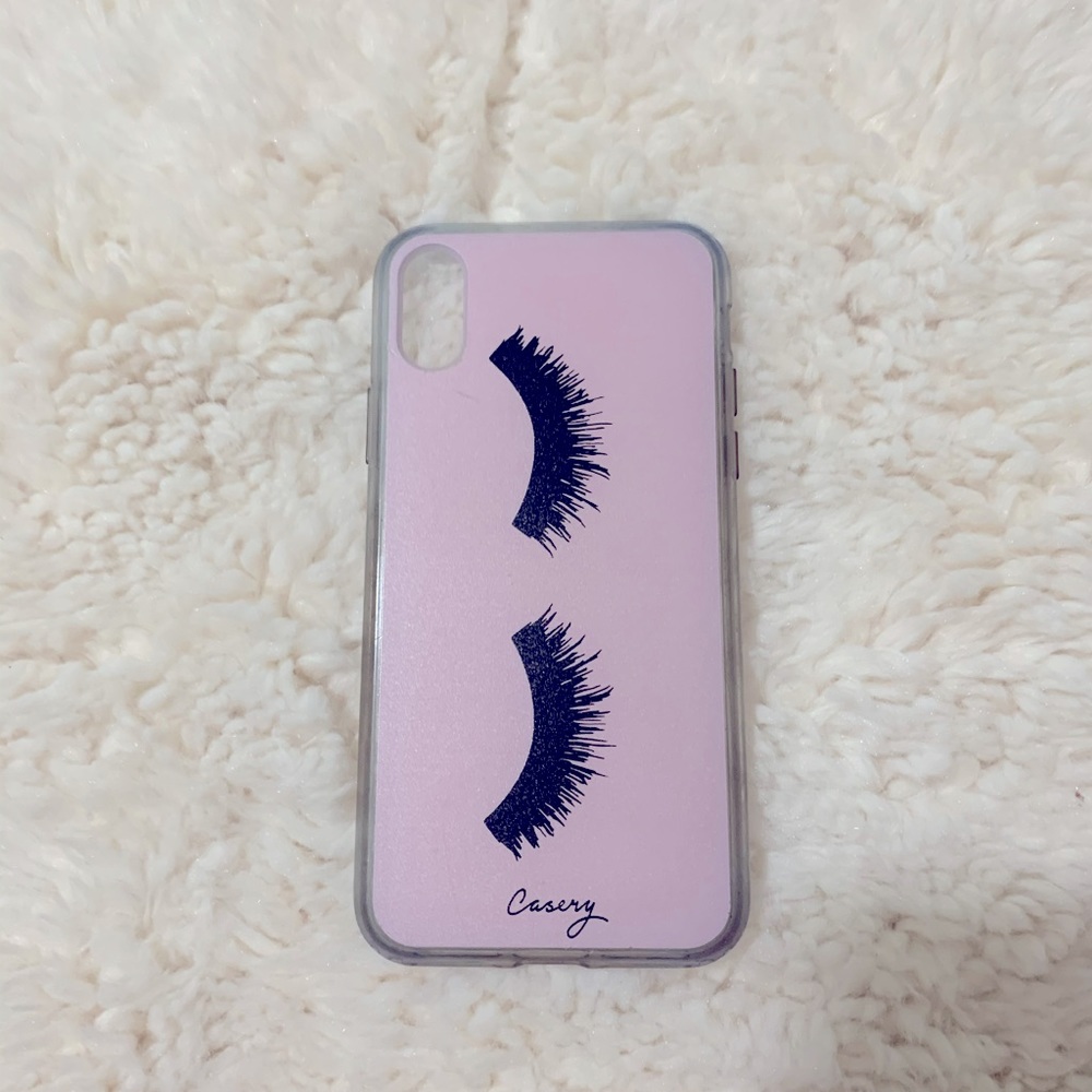 Eyelashes and Makeup iPhone XS case! 💄